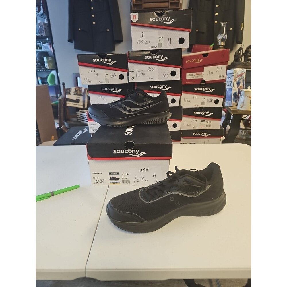 Saucony Men's Shoes Triple Black